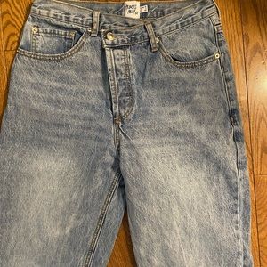 COPY - Princess Polly Crisscross Jeans Size 6 Excellent Condition